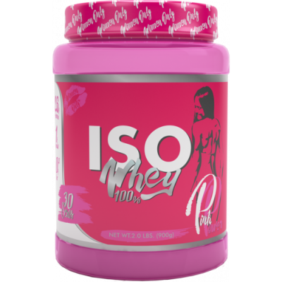 STEEL POWER ISO WHEY 100% Pink, 900г, Ванильное мороженое