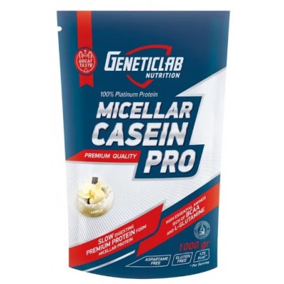GENETICLAB Casein Pro 1 кг, Ваниль