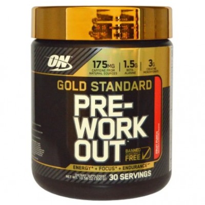 OPTIMUM NUTRITION Gold Standard Pre-Workout 30 порц, Арбуз