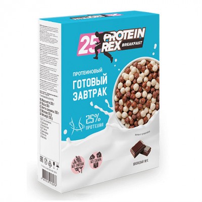 ProteinRex Готовый завтрак 250г, Шоколад
