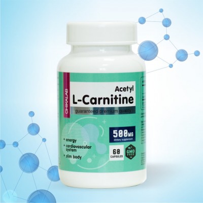 CHIKALAB Acetyl L-Carnitine 500мг 60капс,