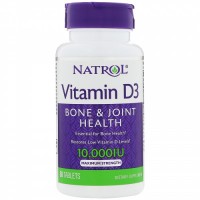 NATROL Vitamin D3 10,000IU 60таб