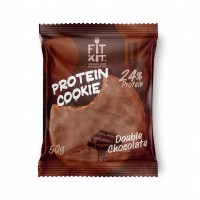 FIT KIT Protein Cookie 50гр, Двойной шоколад