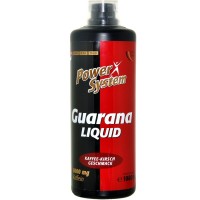 POWER SYSTEM Guarana Liquid 1000 мл, Кофейно-вишневый