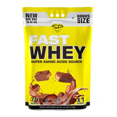 STEEL POWER Fast Whey Protein 2100г, Марс