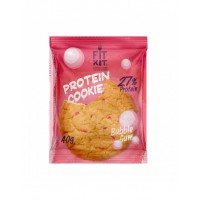 FIT KIT Protein Cookie 40гр, Бабл-гам