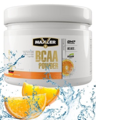 MAXLER BCAA Powder 210 г, Апельсин
