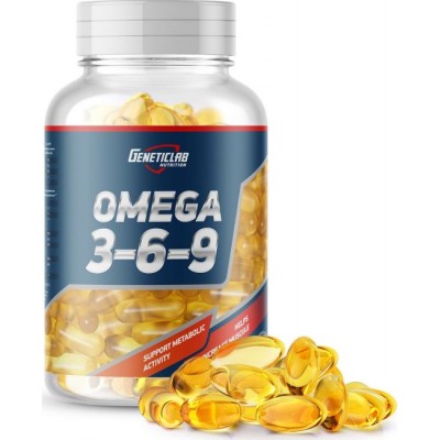GENETICLAB Omega 3-6-9 90шт
