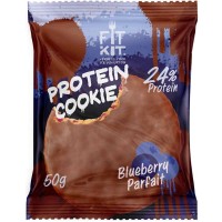 FIT KIT Protein Cookie 50гр, Черничное парфе