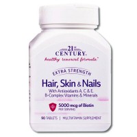 21ST CENTURY Hair, Skin & Nails 90 tab